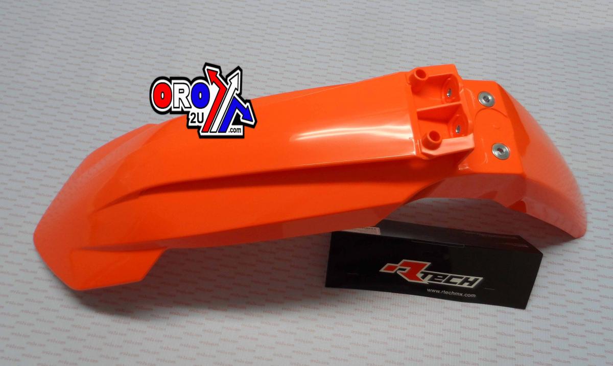 FRONT FENDER 2016-22 SX/SXF ORANGE, RTECH R-PAKTMAR0016 thumbnail 2