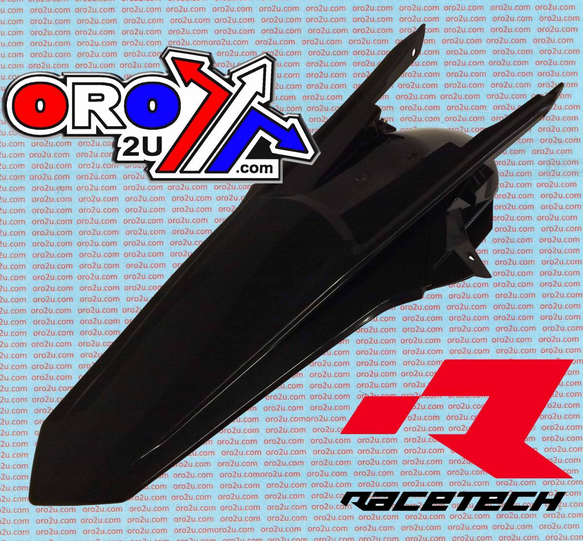 REAR FENDER BLACK 16-18 SX/SXF, RTECH R-PPKTMNR0016 thumbnail 2