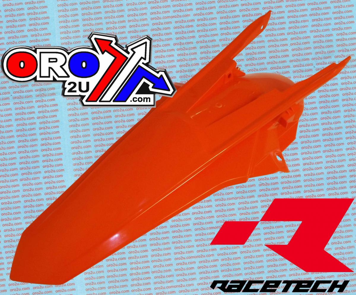 REAR FENDER ORANGE 16-18 SX/SXF, RTECH R-PPKTMAR0016 thumbnail 2