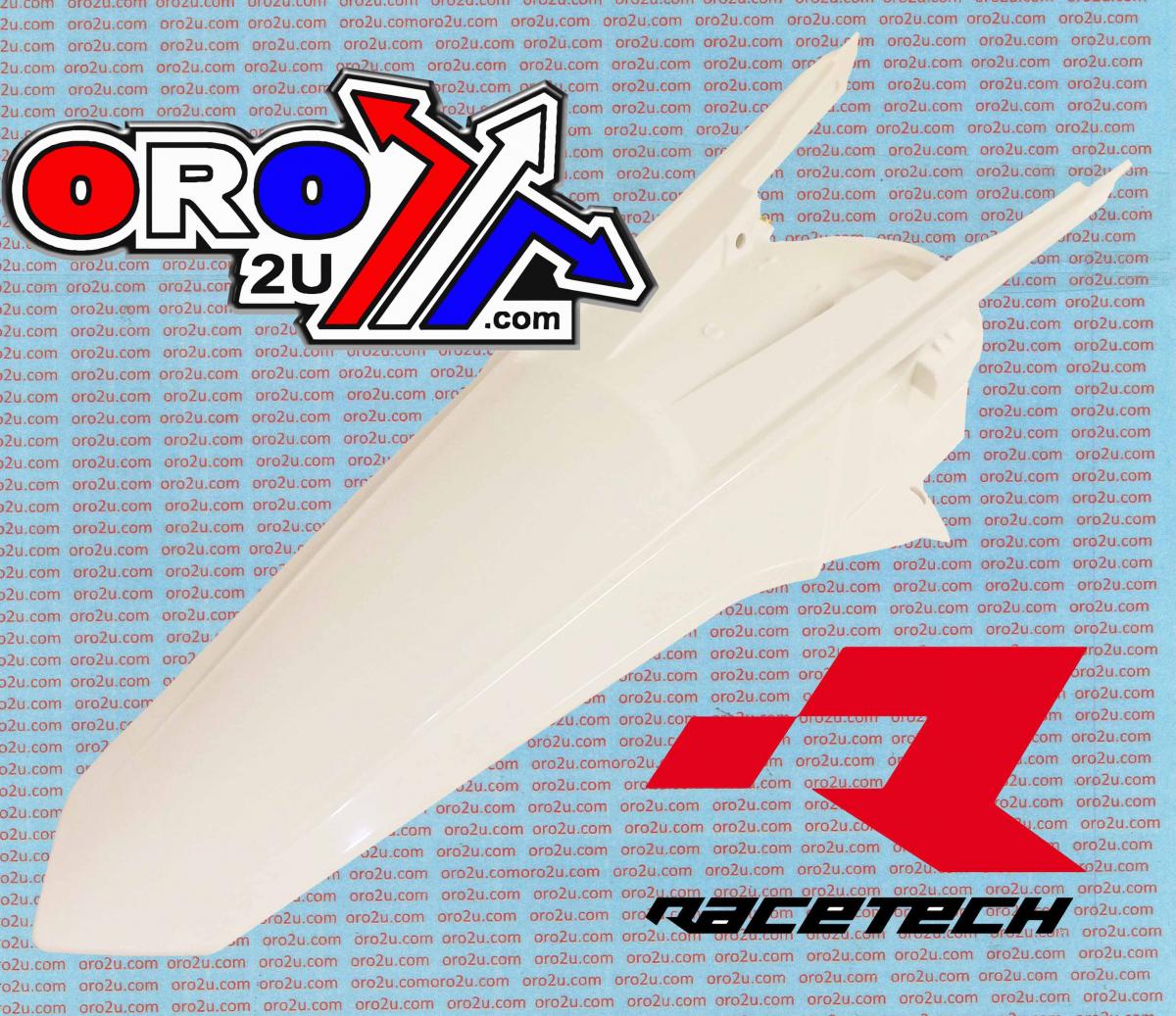 REAR FENDER WHITE 16-18 SX/SXF, RTECH R-PPKTMBN0016 thumbnail 2