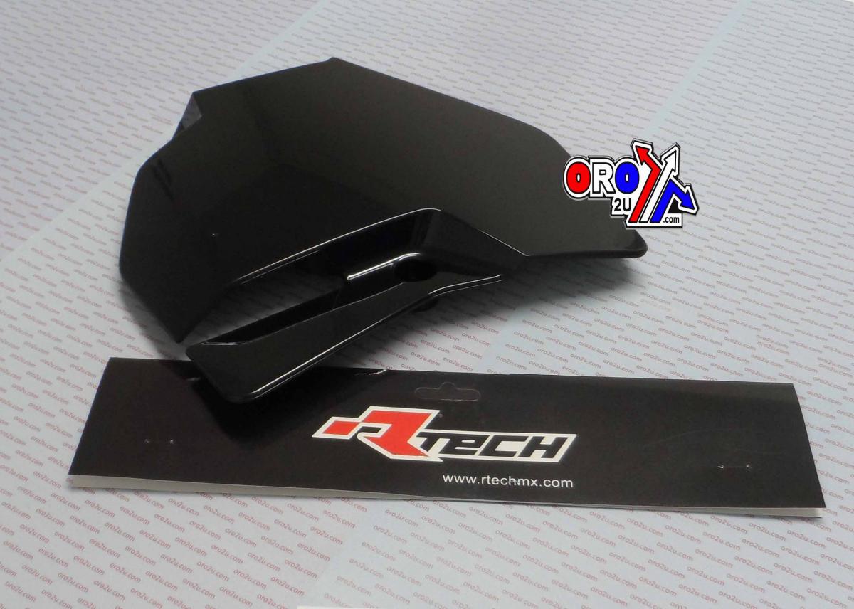 FRONT PLATE 16-18 KTM SX/SXF, BLACK RTECH R-TBKTMNR0016 thumbnail 2