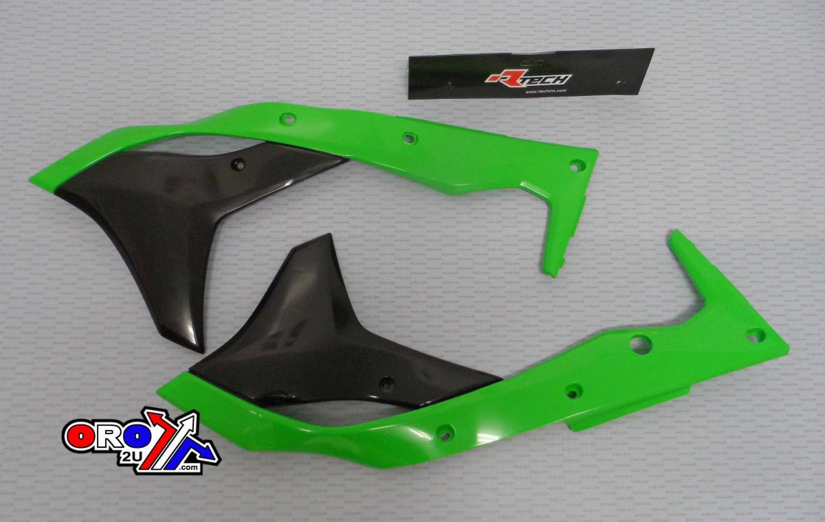 RAD SCOOPS 17-19 KX250F GREEN, RTECH R-CVKXFVENR17 thumbnail 2