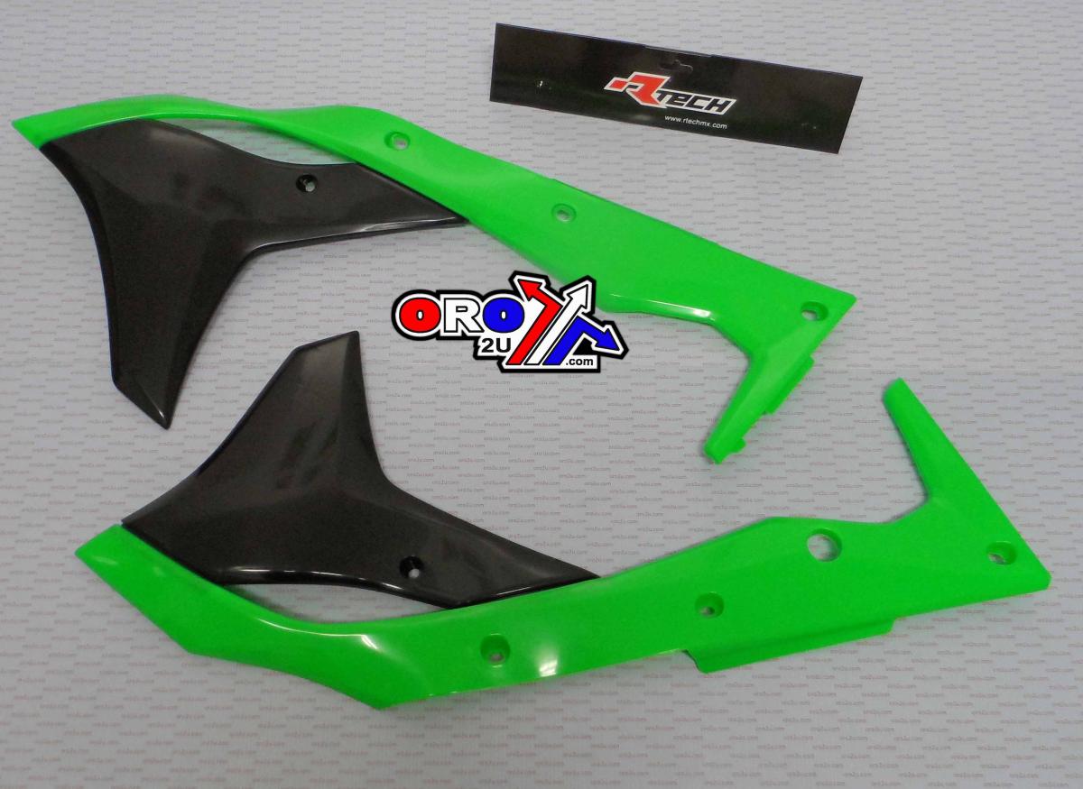 RAD SCOOPS 17-19 KX250F NEON, GREEN RTECH R-CVKXFVFNR17 thumbnail 2
