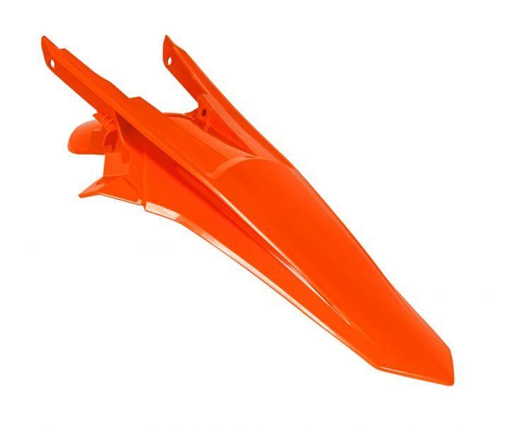 REAR FENDER 2017 EXC/EXC-F, RTECH R-PPKTMAN0017, NEON ORANGE image 1