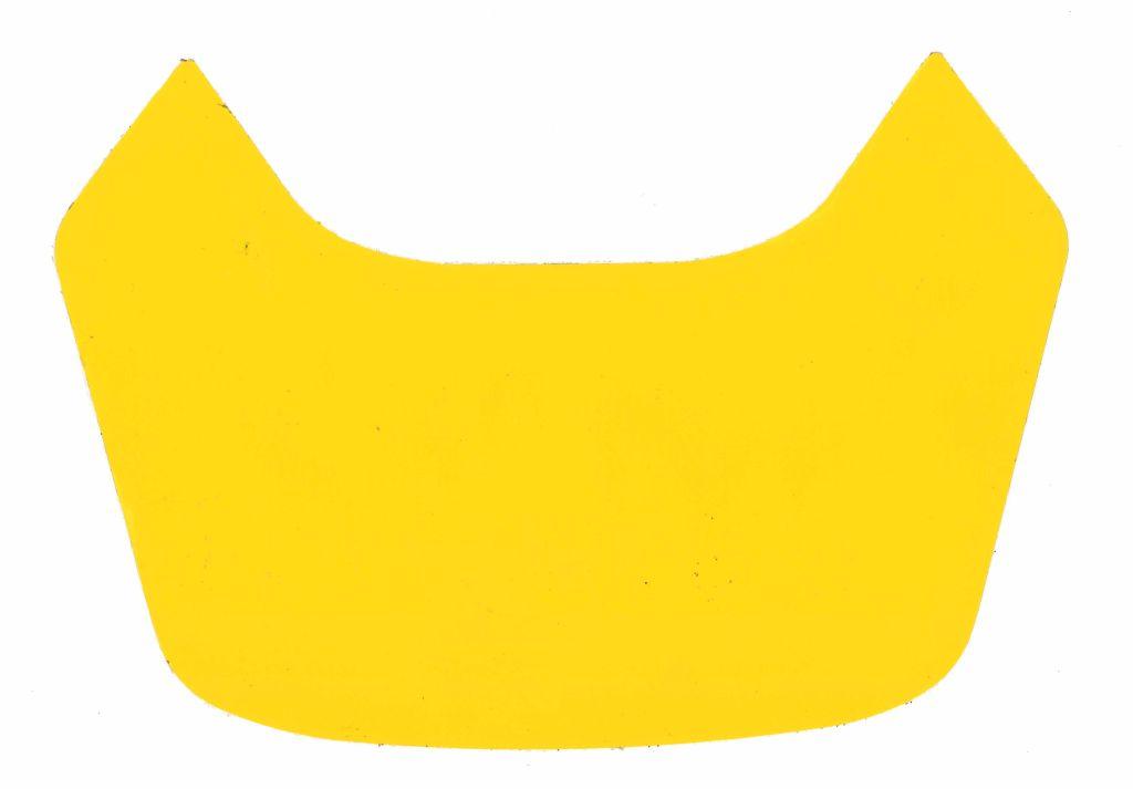 DECAL ELBA-2 THICK YELLOW, HEADLIGHT BACKGROUND image 1