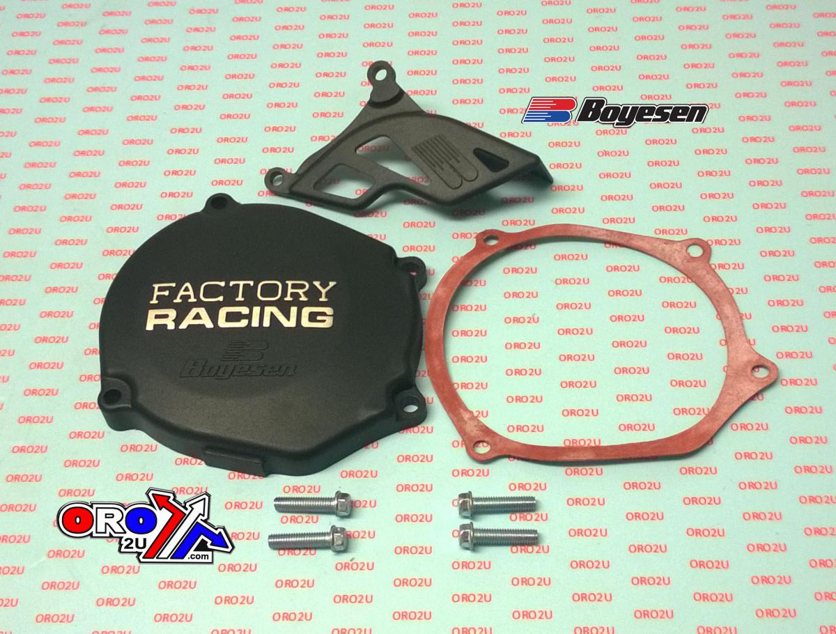 IGNITION COVER 02-24 YZ85, BOYESEN SC-30B, BLACK thumbnail 2