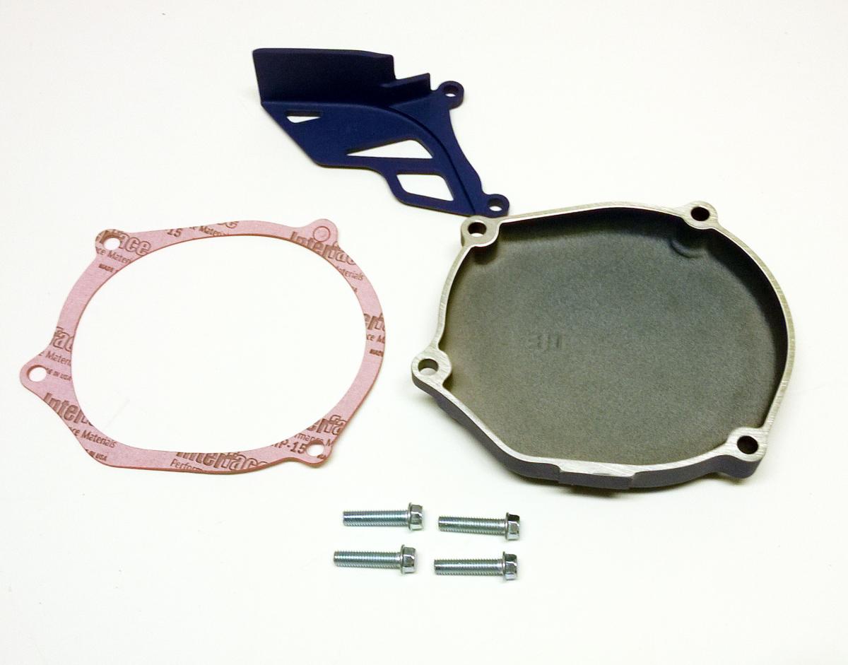 IGNITION COVER 02-24 YZ85, BOYESEN SC-30L, BLUE thumbnail 2