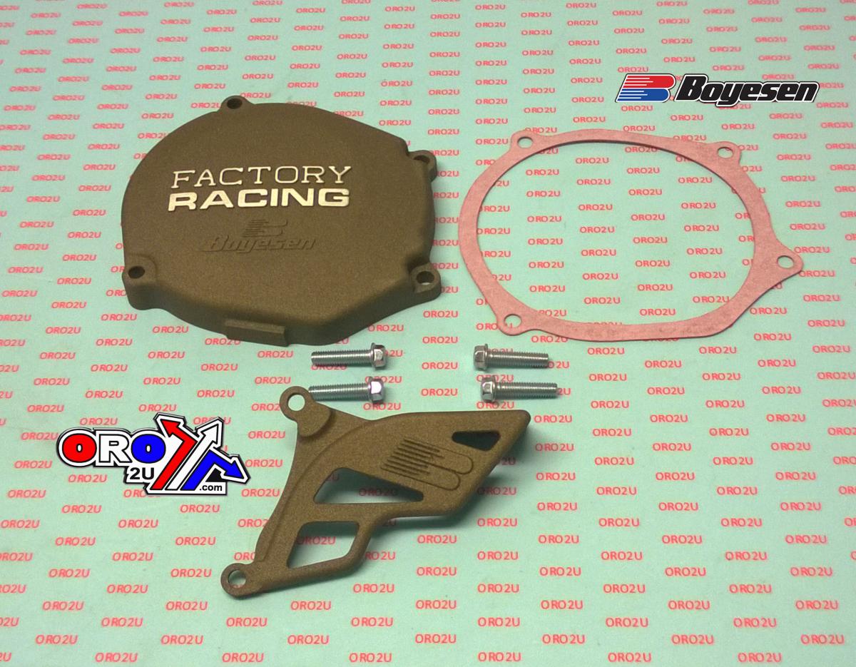 IGNITION COVER 02-24 YZ85, BOYESEN SC-30M, MAGNESIUM thumbnail 2