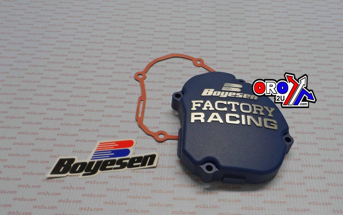 IGNITION COVER 05-21 YZ125, BOYESEN SC-33AL BLUE thumbnail 2