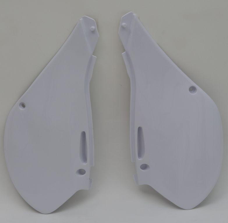 SIDE PANELS 99-02 KX125 KX250, RTECH R-FIKX0BN9902 WHITE thumbnail 2