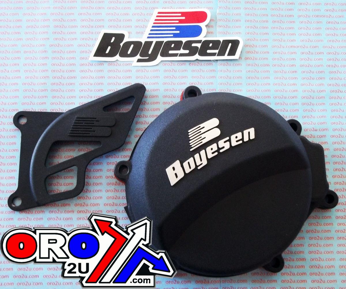 IGNITION COVER 06-24 KX65, BOYESEN SC-10DB, BLACK thumbnail 3