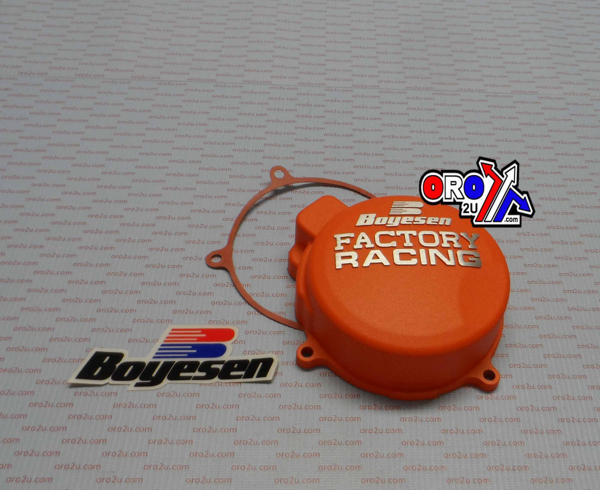 IGNITION COVER 03-16 SX250, 04-06 EXC/XC250 IGNITION COVER, BOYESEN SC-42O ORANGE thumbnail 2
