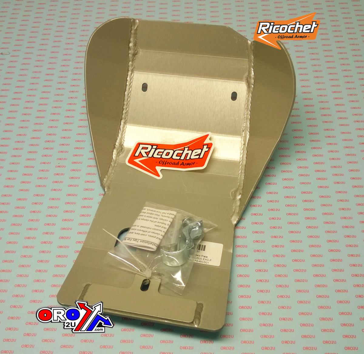 SKID PLATE HD ALUMINIUM ENDURO 17-21 450 EXC-F, 450/501 FE, 311 RICOCHET thumbnail 2
