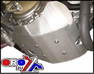 SKID PLATE HD ALUMINIUM ENDURO 00-09 400 KAWASAKI KLX, SUZUKI DR, 446 RICOCHET thumbnail 2