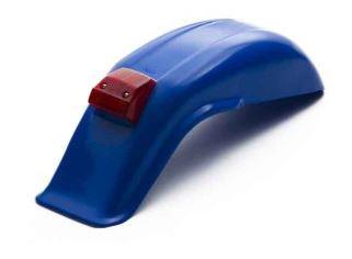 ENDURO REAR FENDER BLUE, Universal fitting image 1