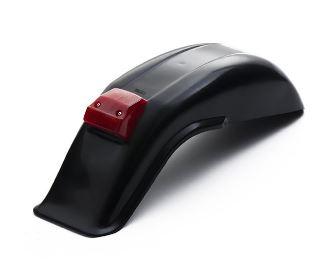 ENDURO REAR FENDER BLACK, Universal fitting. image 1