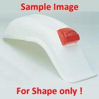 ENDURO REAR FENDER RED, Universal fitting thumbnail 3