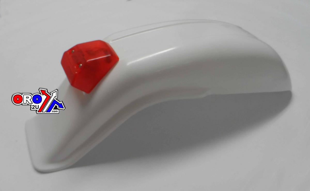 ENDURO REAR FENDER WHITE, Universal fitting thumbnail 2