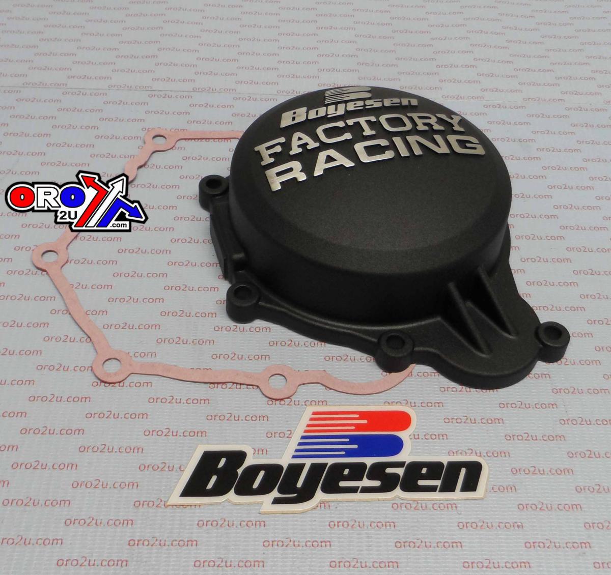 IGNITION COVER 16-18 KTM125 SX, BOYESEN SC-41CB, BLACK thumbnail 2