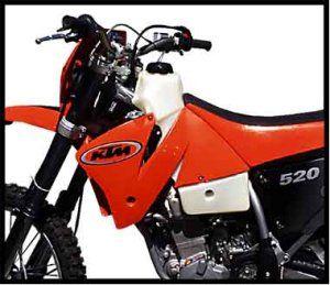 KTM 4St. 11.7Ltr NATURAL, CLARKE FUEL TANK 11433 image 1