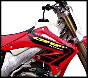CRF450 12.4Ltr WHITE, CLARKE FUEL TANK 11436 image 1
