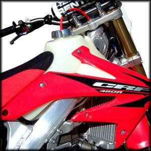 CRF450R 05-08 2.8usg WHTE, CLARKE FUEL TANK 11458 image 1