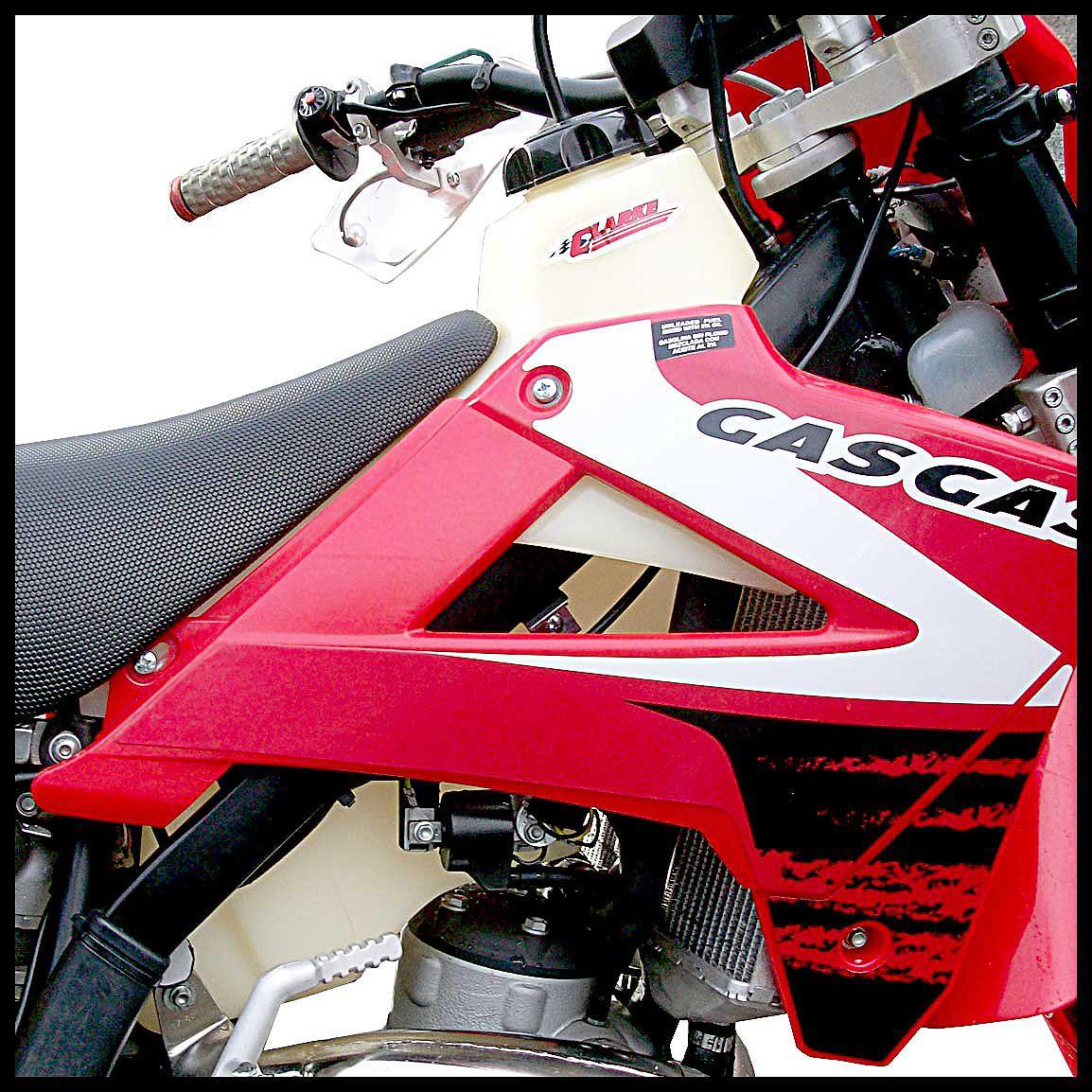 07-11 GASGAS 2S 3.2usg NA, CLARKS FUEL TANK 11602-01