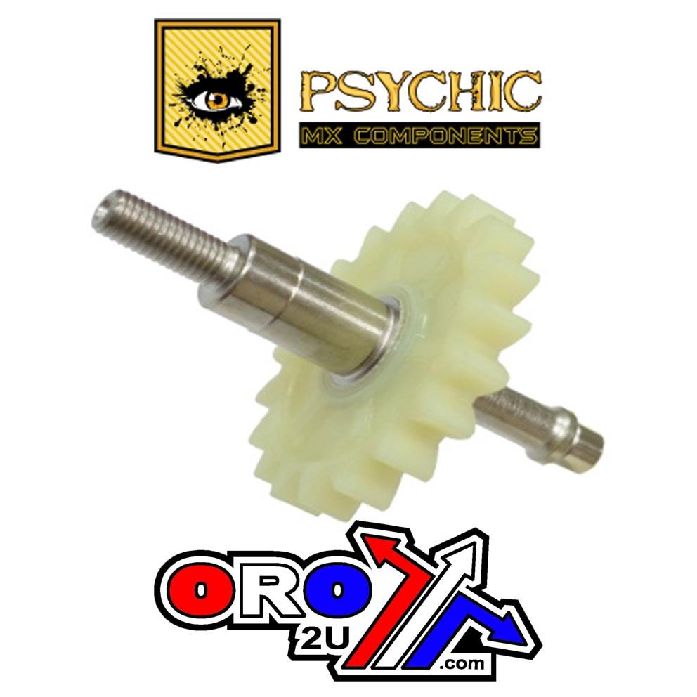 WATER PUMP SHAFT 19240-ML3-000, HONDA CR 500 R, MX-10202B, SHAFT WITH GEAR thumbnail 2