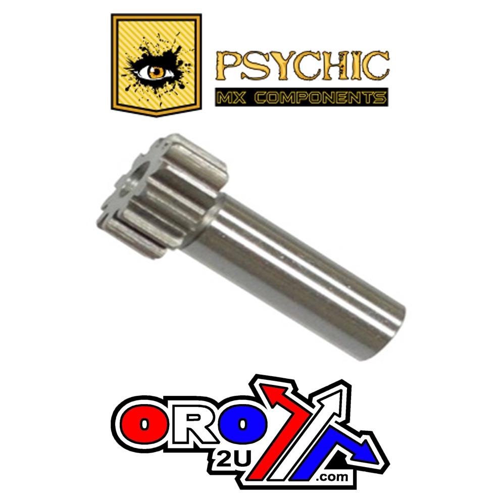 WATER PUMP SHAFT 59051-1129, KAWASAKI KX 500, MX-10210C, SHAFT WITH GEAR thumbnail 2