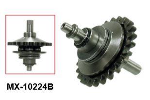 WATER PUMP SHAFT 54837050044, KTM 250 300, MX-10224B, SHAFT WITH GEAR thumbnail 2
