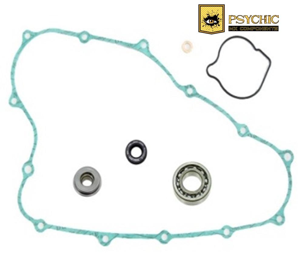 WATER PUMP KIT CRF450R 09-16, PSYCHIC MX-10228 HONDA, WITH BEARING image 1