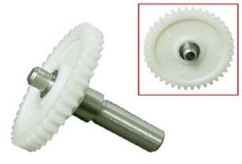 WATER PUMP SHAFT 13234-1110, KAWASAKI KX 65, MX-10239A, SHAFT WITH GEAR thumbnail 2