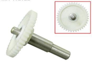 WATER PUMP SHAFT 13234-1103, KAWASAKI 80 85 100, MX-10238B, SHAFT WITH GEAR thumbnail 2