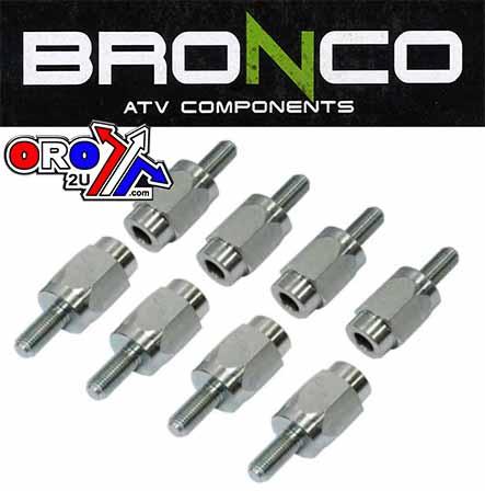 WHEEL SPACERS M10x1.25 SET / 8PCS UNIVERSAL, BRONCO AT-06510 thumbnail 2