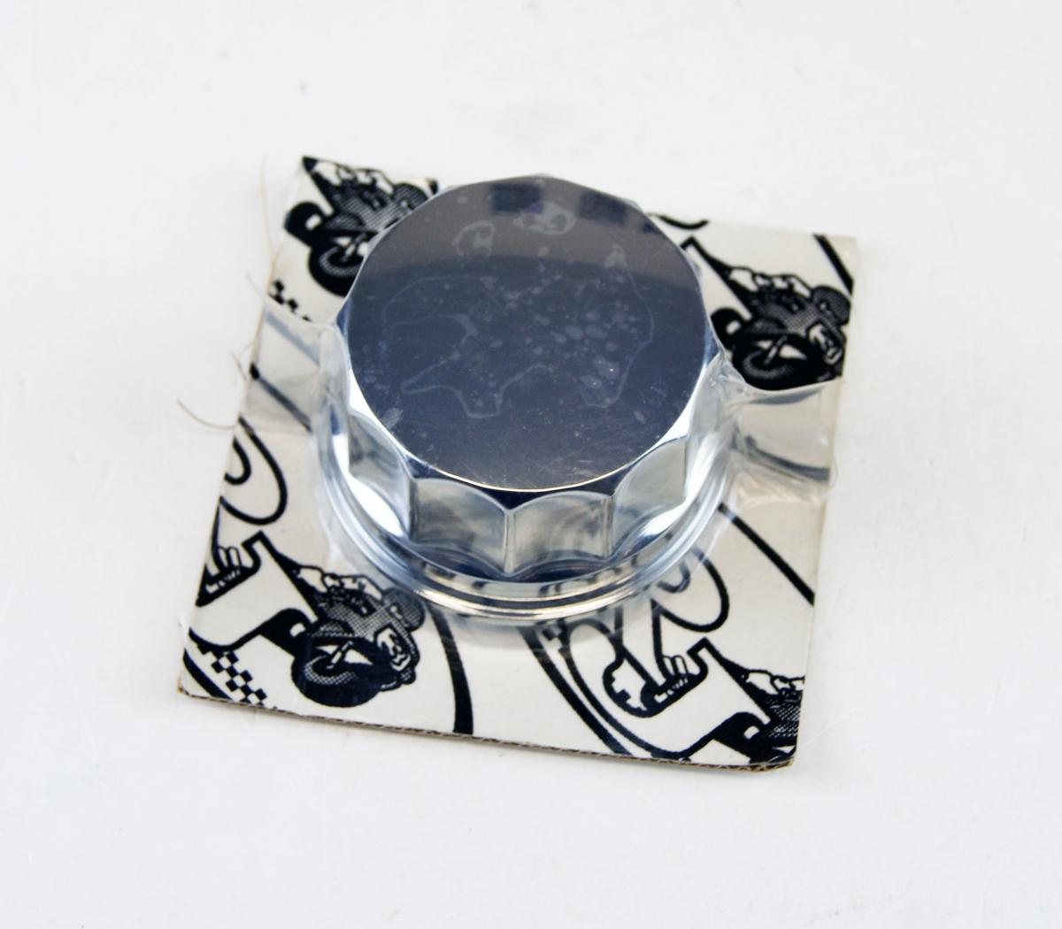 CHROME HUB CAP 70mm UNIV 121410458 image 1
