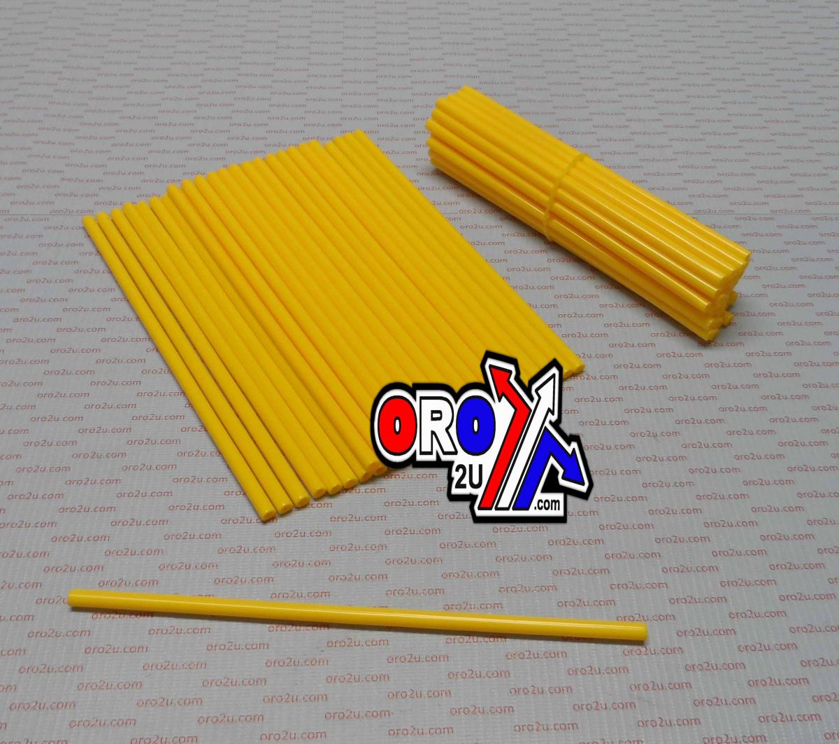 SPOKE SKIN SET 8.5 & 7.5 YEL, SS-101, 76 PCS, YELLOW thumbnail 2