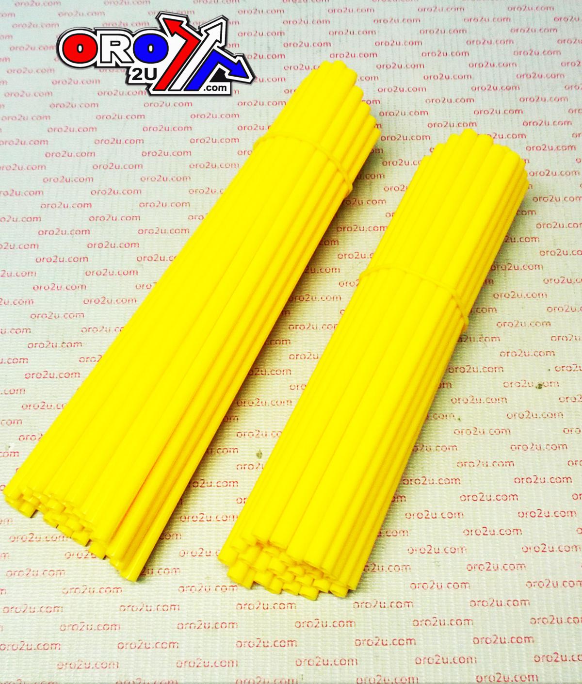 SPOKE SKIN SET 8.5 & 7.5 YEL, SS-101, 76 PCS, YELLOW thumbnail 3
