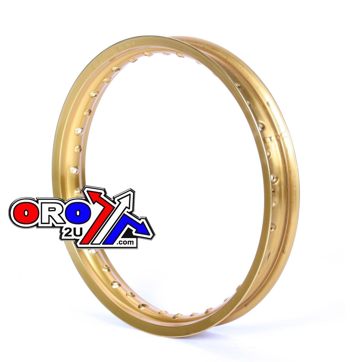 RIM 215 x 18 36H MTX MOTO ALLOY RIM GOLD 85-135 - T5 image 1