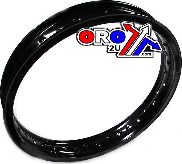 RIM 160 x 21 36H MTX MOTO ALLOY RIM BLACK thumbnail 2