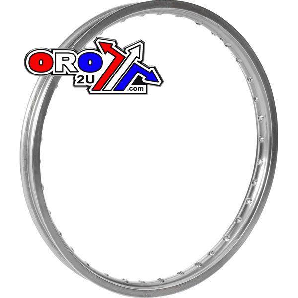 RIM 160 x 21 36H MTX MOTO ALLOY RIM SILVER thumbnail 3