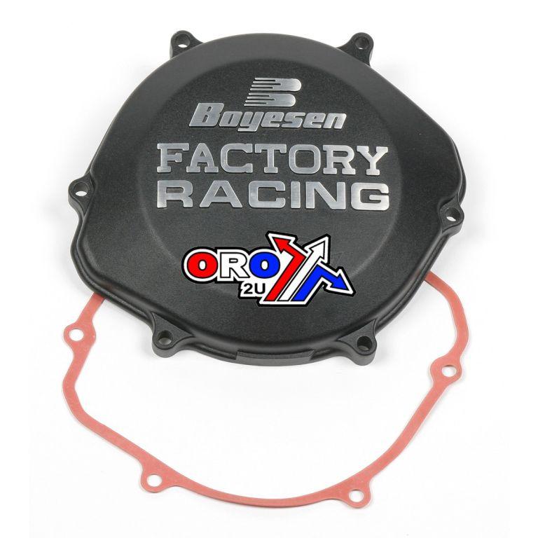 CLUTCH COVER 02-07 CR250, BOYESEN CC-02AB BLACK thumbnail 2