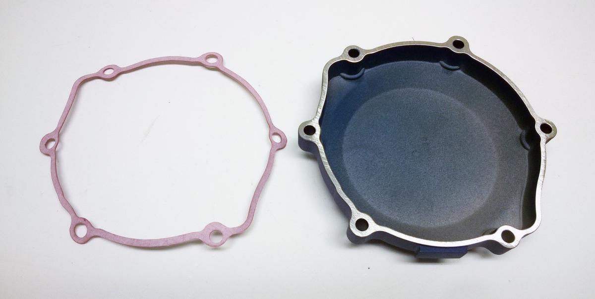 CLUTCH COVER 03-25 YZ85 BLUE, BOYESEN CC-30L YAMAHA MX thumbnail 3