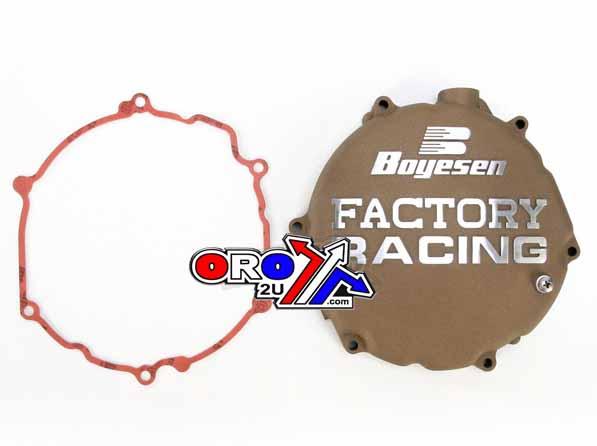 CLUTCH COVER 05-07 KX250, BOYESEN CC-12CM MAGNESIUM, KAWASAKI thumbnail 2