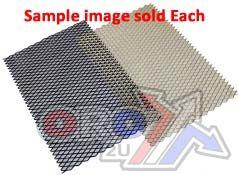 AIRFLOW MESH BLACK ALUMINIUM 30x30cm thumbnail 2
