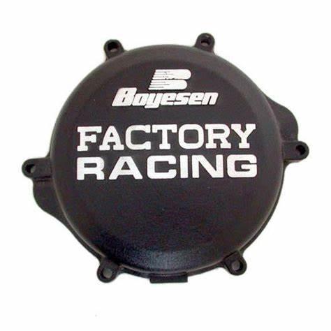 CLUTCH COVER 98-08 RM125 BLK, BOYESEN CC-21AB BLACK image 1