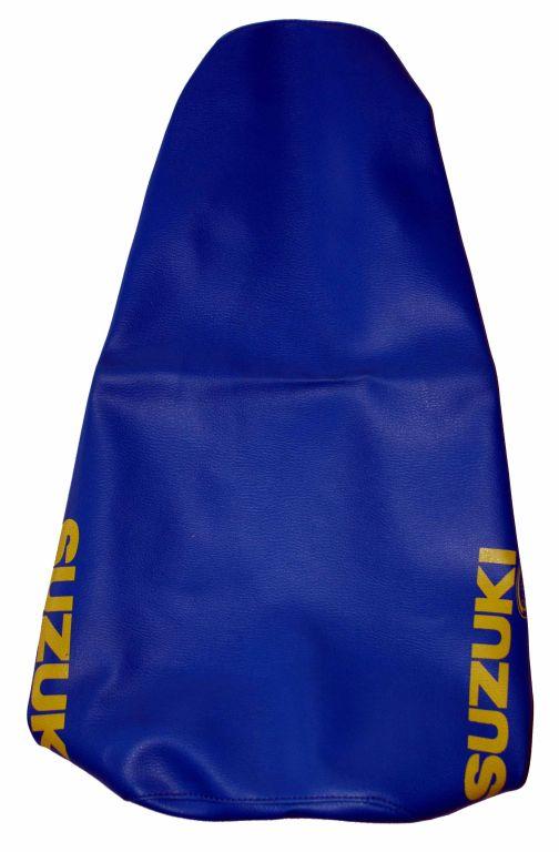 SEAT COVER TS125 84/89 BLUE image 1