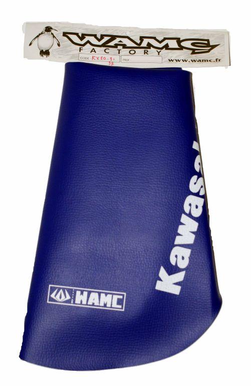 91-97 KX80 KX,BLUE SEAT COVER, WAMC image 1