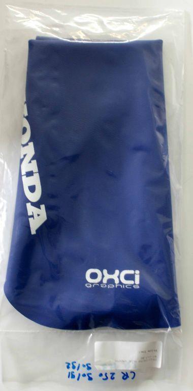 CR500/250/125 BLUE SMOOTH, HONDA SEAT COVER image 1
