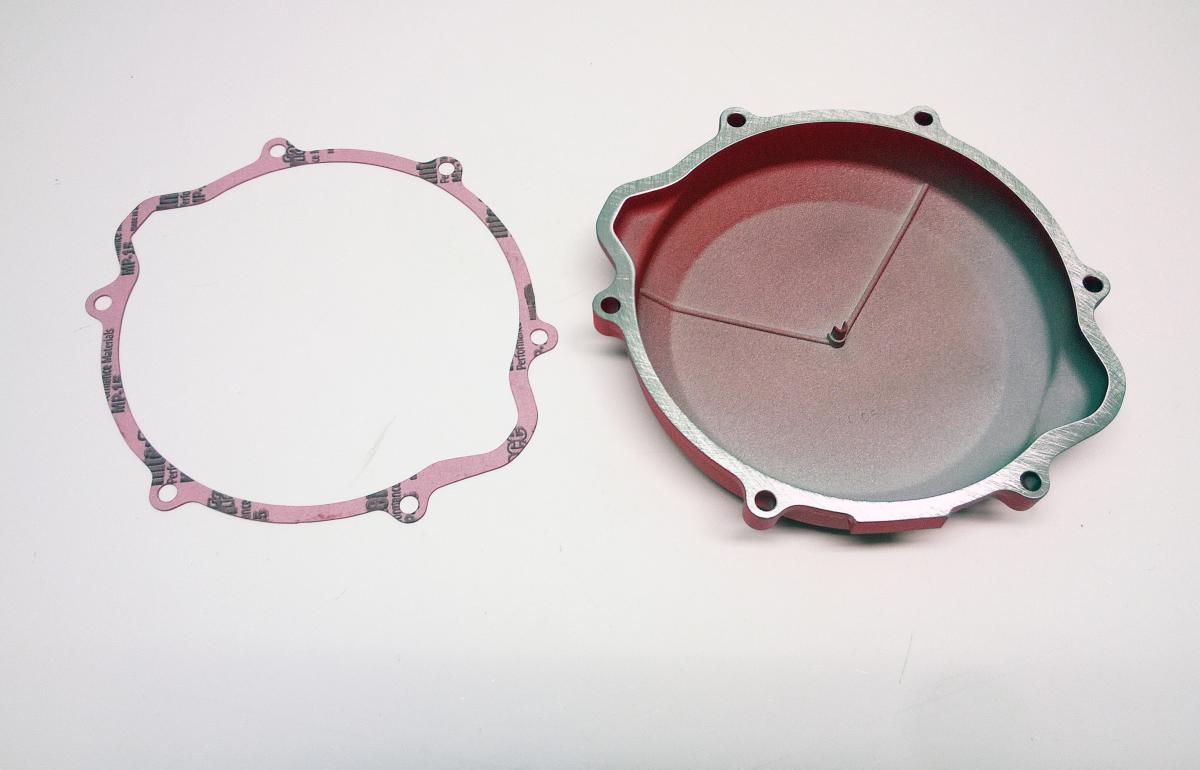 CLUTCH COVER 05-18 CRF450X, BOYESEN CC-06XR RED thumbnail 2