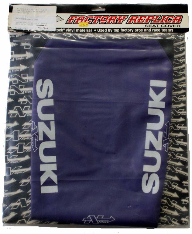 93-95 RM125/25PURPLE SEATCOVER, K-BRACE image 1